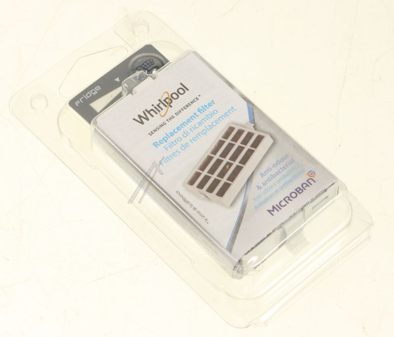 Whirlpool Indesit 488000629721 Luftfilter - C00629721 abf001, luftfilter kühlschrank 1 stück passend für whirlpool