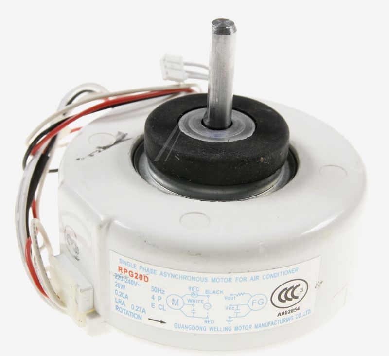 309081 - Fan motor rpg20d 230v ac 20w