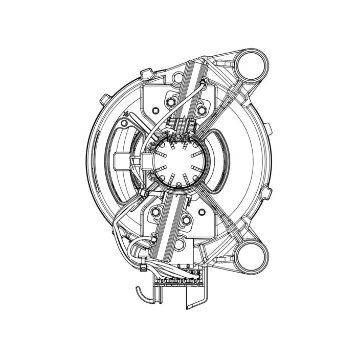 AEG Electrolux 8071420015 Waschmaschinenmotor - Motor,universal,240v,50hz,f