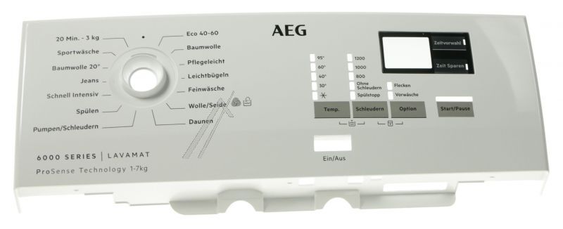 AEG Electrolux 140196367019 Bedienteilblende - Support panneau,blanc,aeg,de