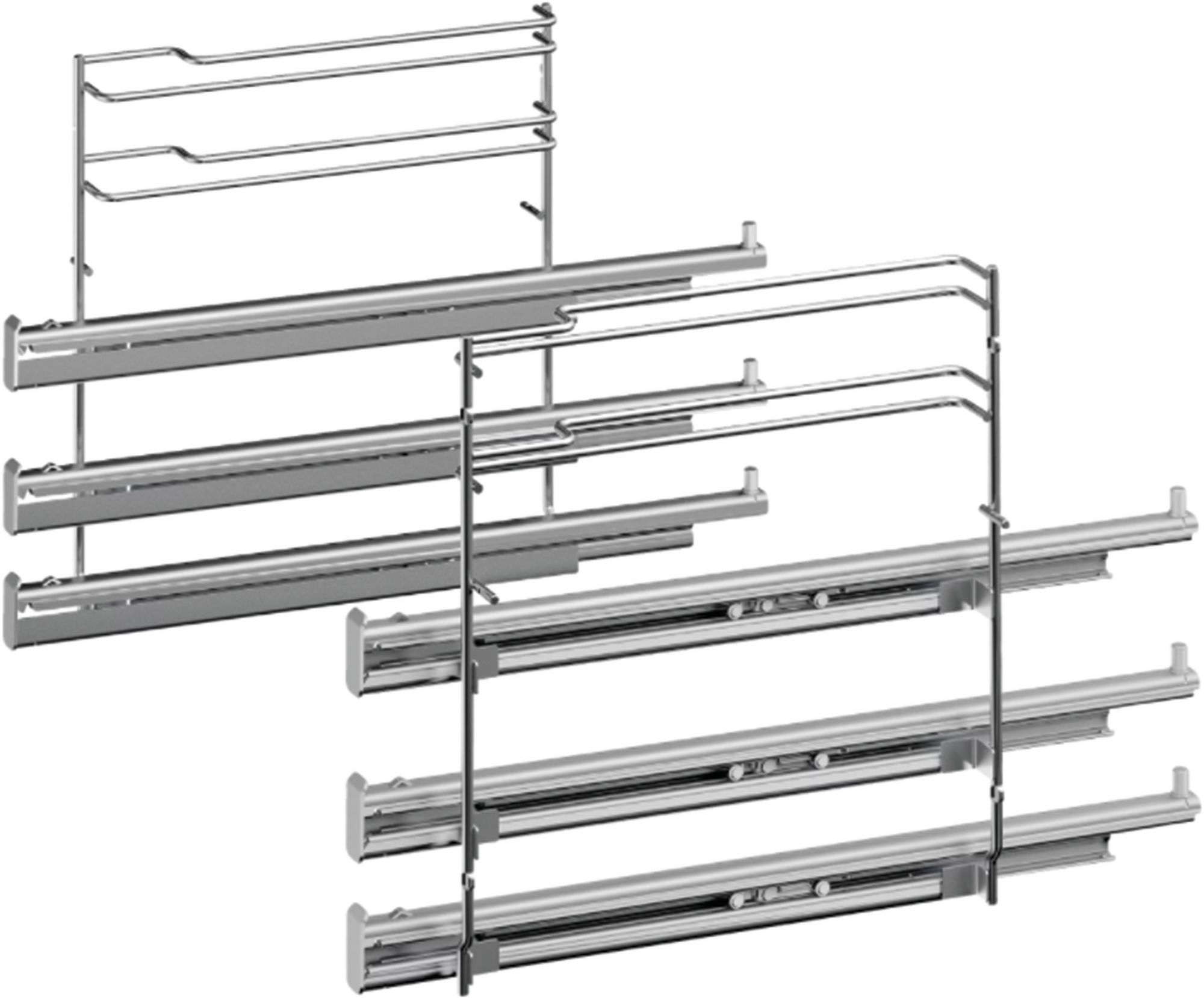 BSH Bosch Siemens 17001405 Halter - Vollauszug 3-fach