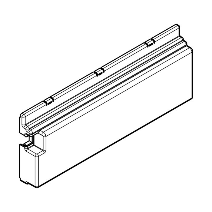 AEG Electrolux 140046280057 Abdeckkappe - Deckel,anzeige-und schaltelektronik