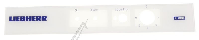 Liebherr 742402100 Bedienteilblende - Bedienteilblende bedruckt gx 8