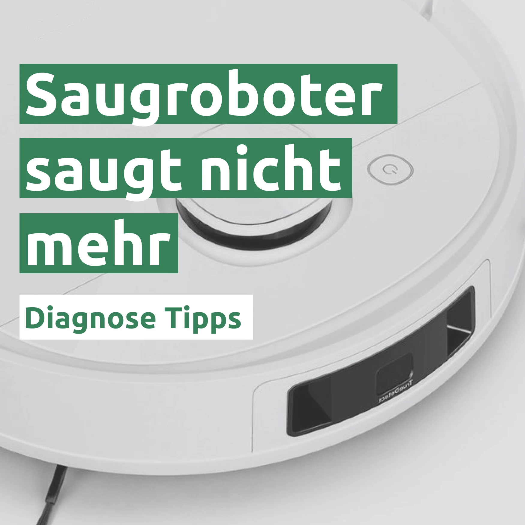 Saugroboter saugt nicht mehr