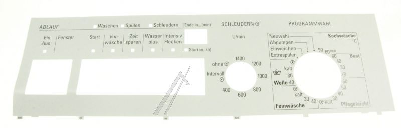 BSH Bosch Siemens 00351975 Schalterblende - Blendeneinlage