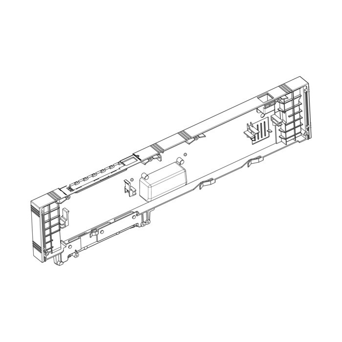 AEG Electrolux 140008680252 Bedienteilblende - Bedienblende,inox,aeg,f88705vi