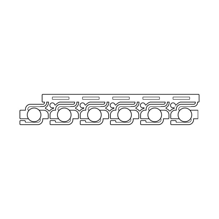 AEG Electrolux 1174598100 Knopf Taste - Push button set,inox,6 buttons