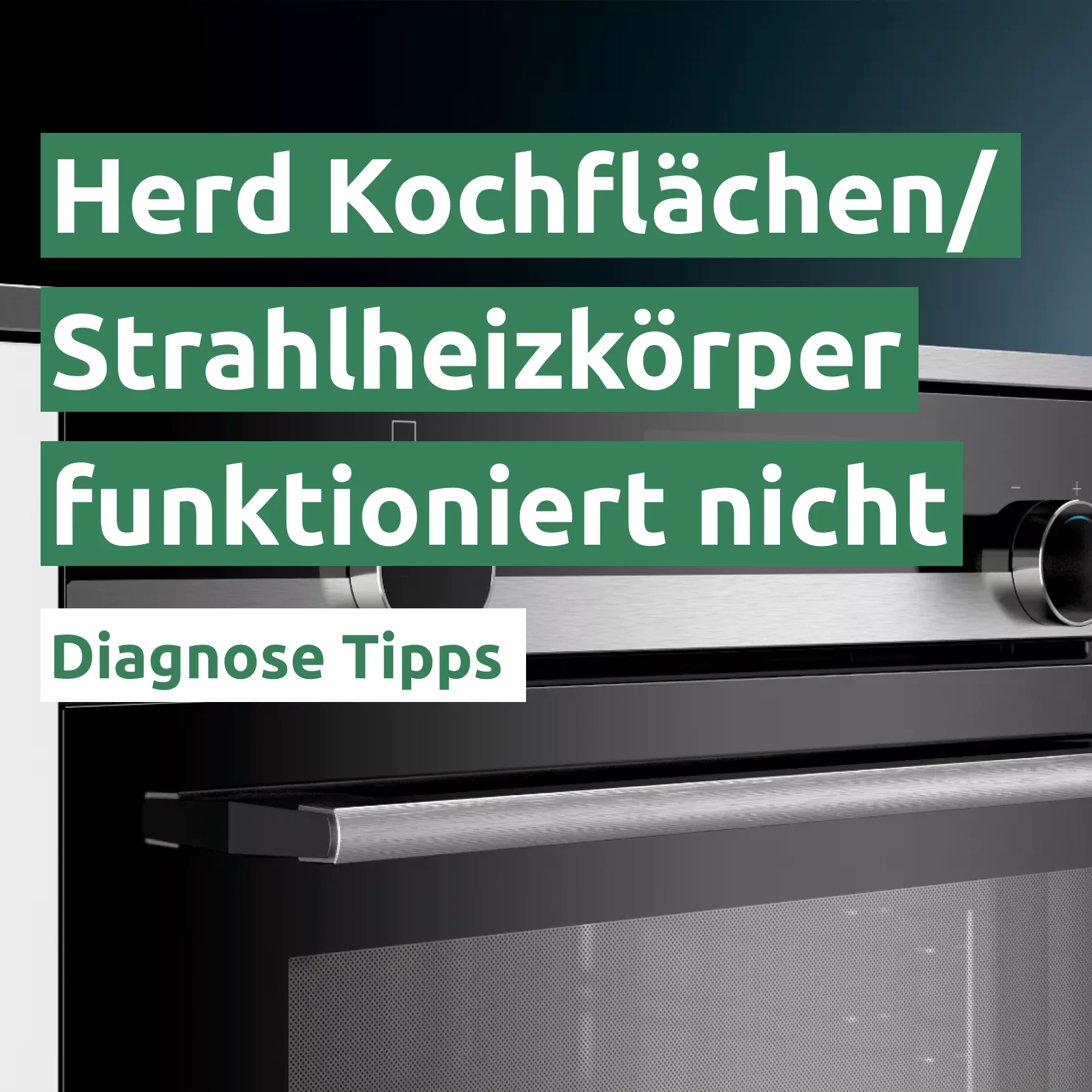 Herd Kochflächen/ Strahlheizkörper funktioniert nicht