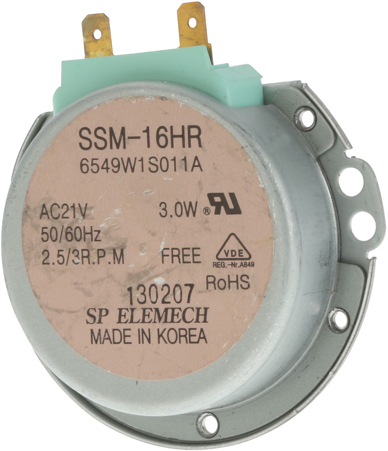 BSH Bosch Siemens 00183579 Drehtellermotor - Ssm-16hr motor drehteller