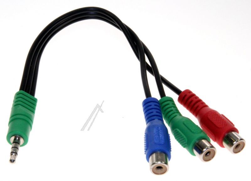 Vestel 30069701 - Cable stereo to passend für rca 15cm r/b/g pahs