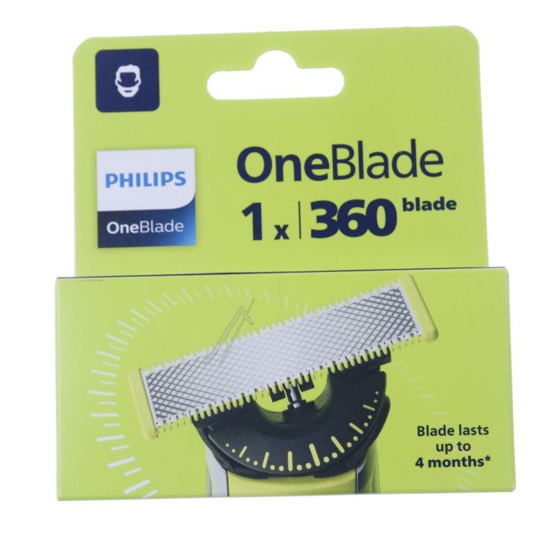 Philips Scherblatt für Rasierer OneBlade 360° 1 Stück Blister QP41050 Ersatzteil