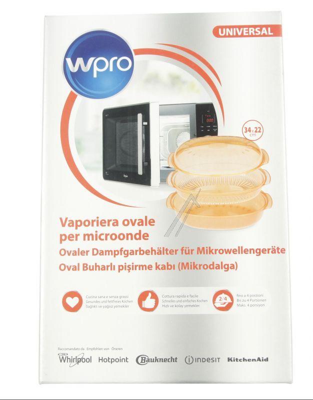 Whirlpool Indesit 484000008885 Kochtopf - C00385926 stm250, mikrowellen schnelldampfgarer orange, 2,5l