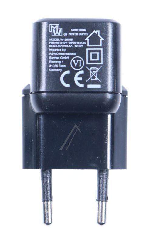 Minwa MWUSB12AU - Usb ladegerät / netzteil mit 1x usb anschluss 2,4a