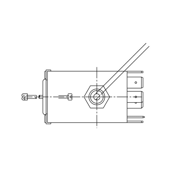 AEG Electrolux 2083742045 - 077b2517 thermoregler, gefriergerät