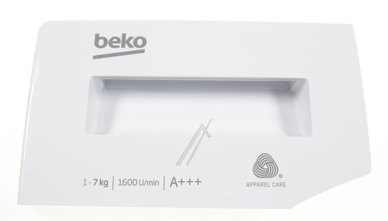 Arcelik Grundig Beko 2420709516 Blende Waschmittelkasten - Frontabdeckung waschmittelschublade