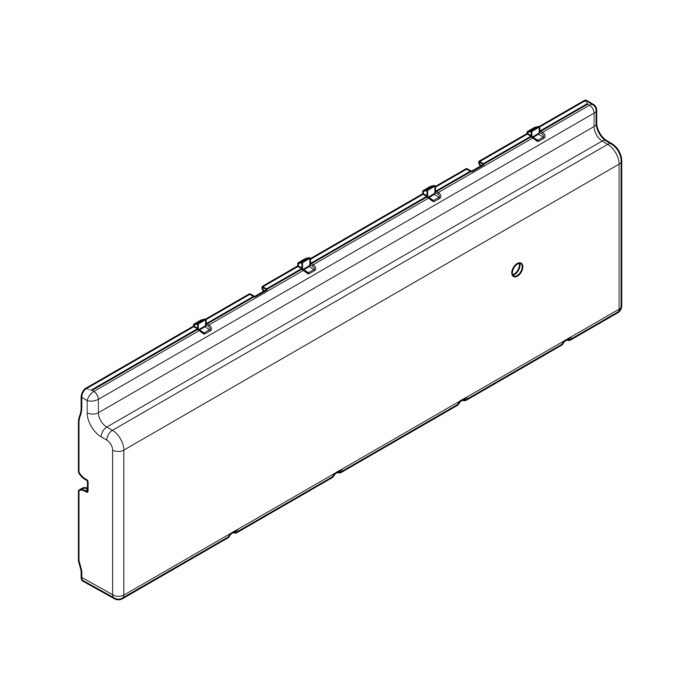 AEG Electrolux 140163828092 Klappe Deckel - Deckel,anzeige-und schaltelekt