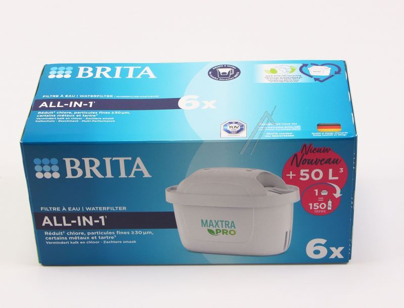 Brita 1050417 Wasserfilter - Maxtra pro pack de 6 - all-in-1