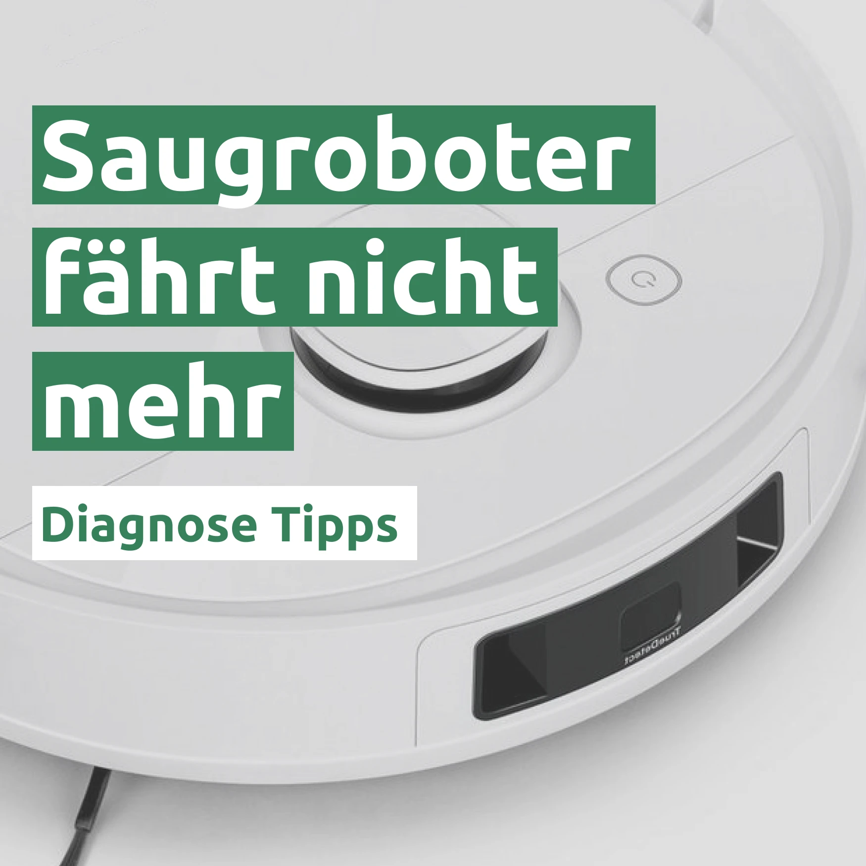 Saugroboter fährt nicht mehr