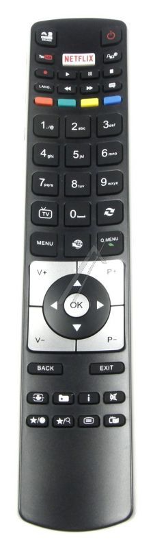 Vestel 30090680 - R/c5118 fernbedienung schwarz nordmende, passend für walker