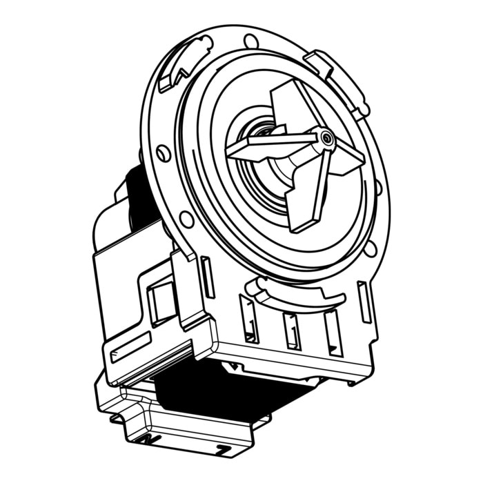 AEG Electrolux 140001900020 Laugenpumpe - Entleerungspumpe