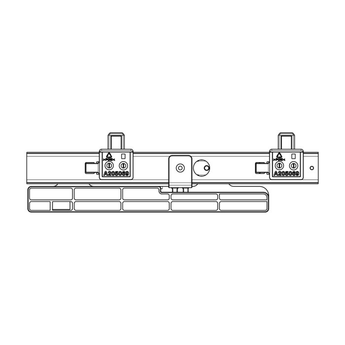 AEG Electrolux 140200009094 Schiene - Führungsschiene,satz,rechts,l=