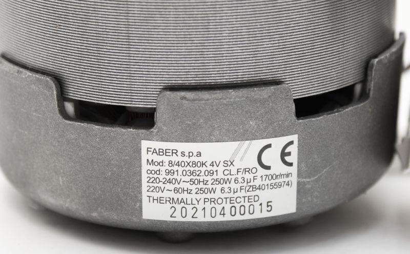 Faber 1330047758 Dunstabzugshaubenmotor - Motor 8/40x80 k 4v 220-240v(400000052