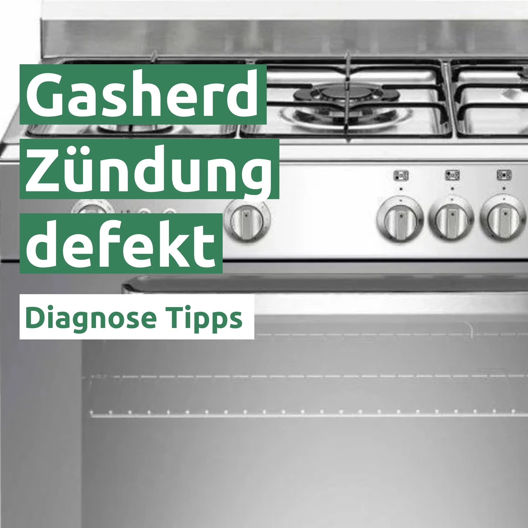 Gasherd Zündung defekt