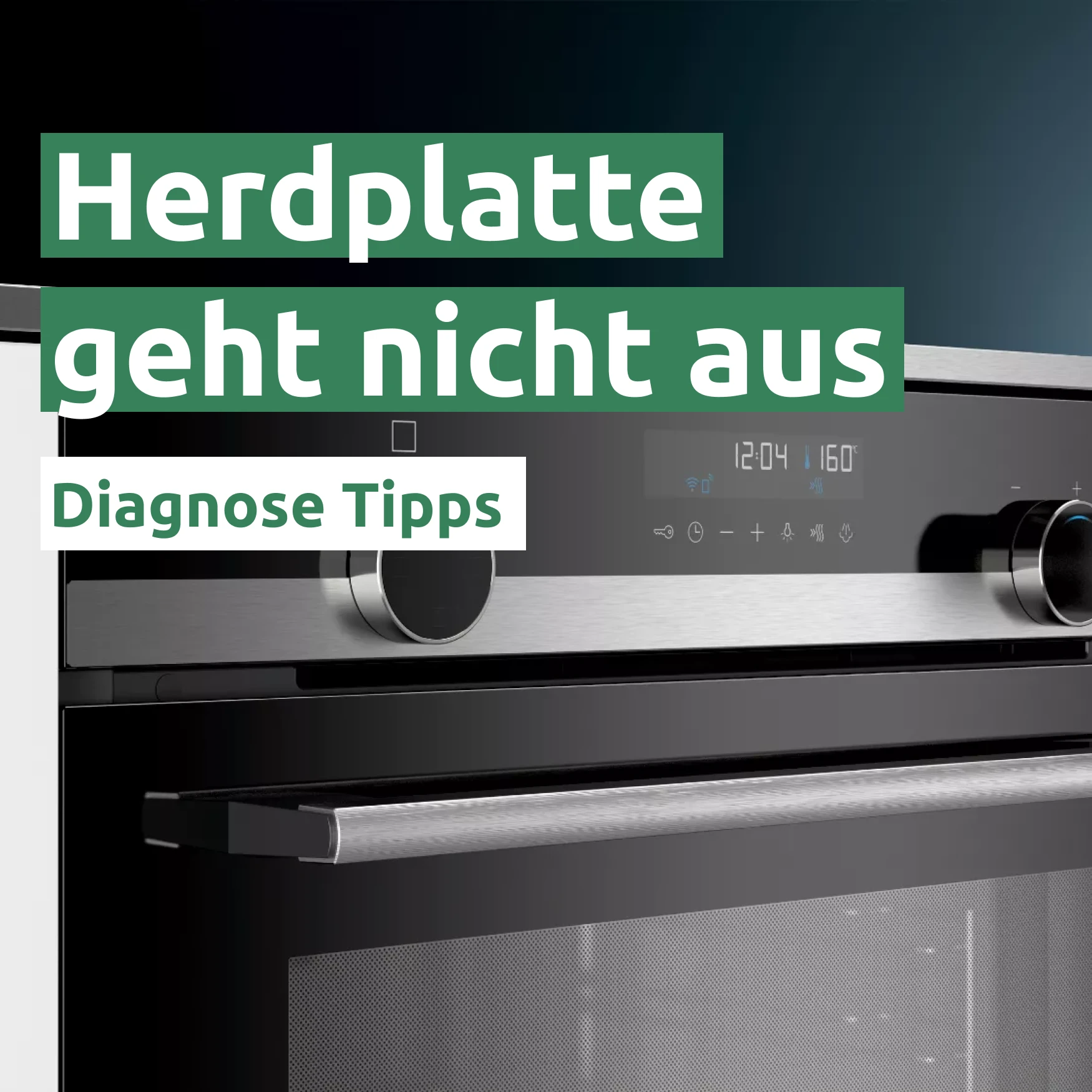 Herdplatte geht nicht aus