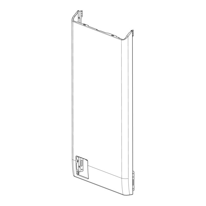 AEG Electrolux 140188232130 Bedienteilblende - Front panel,white,startrec