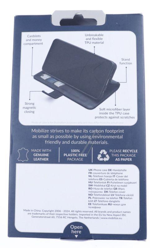 Mobilize 29207 - Passend für mobilize leather wallet samsung galaxy s24 ultra 5g black