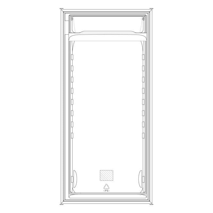 AEG Electrolux 2256521010 - Drzwi chlodziarki,538x1032mm