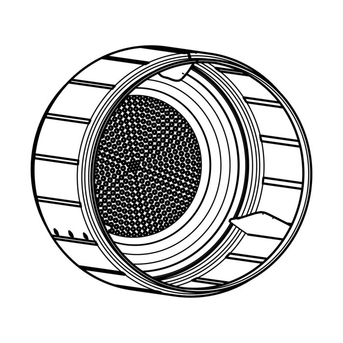 AEG Electrolux 140015361037 Wäschetrommel - Trommel,,434mm,optiflo