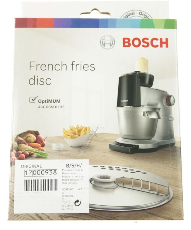 BSH Bosch Siemens 17000938 Reibscheibe - Pommes-frites-scheibe