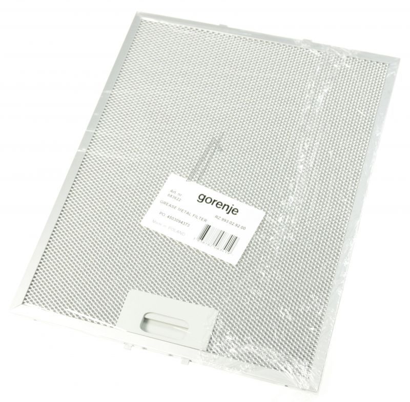 Gorenje 683622 Metallfettfilter - Fett metall filter