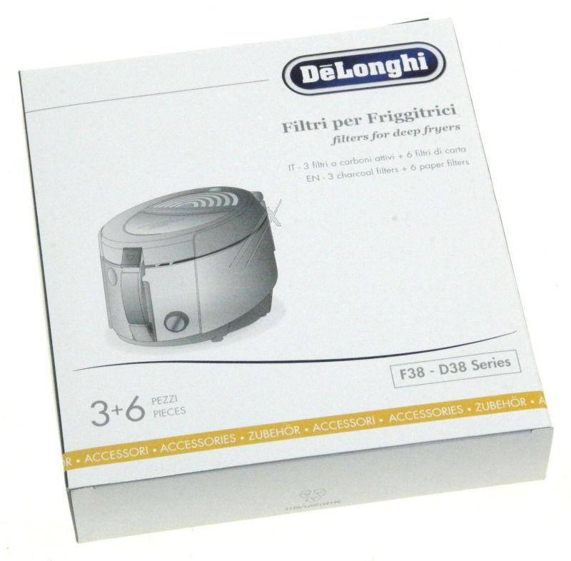 Delonghi 5512510061 - Dlsk001 dlsk001 filtersatz für fritteusen