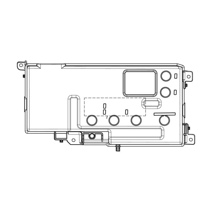 AEG Electrolux 140044445074 Modulhalter - Lichtleiter,leuchtdiode,halter