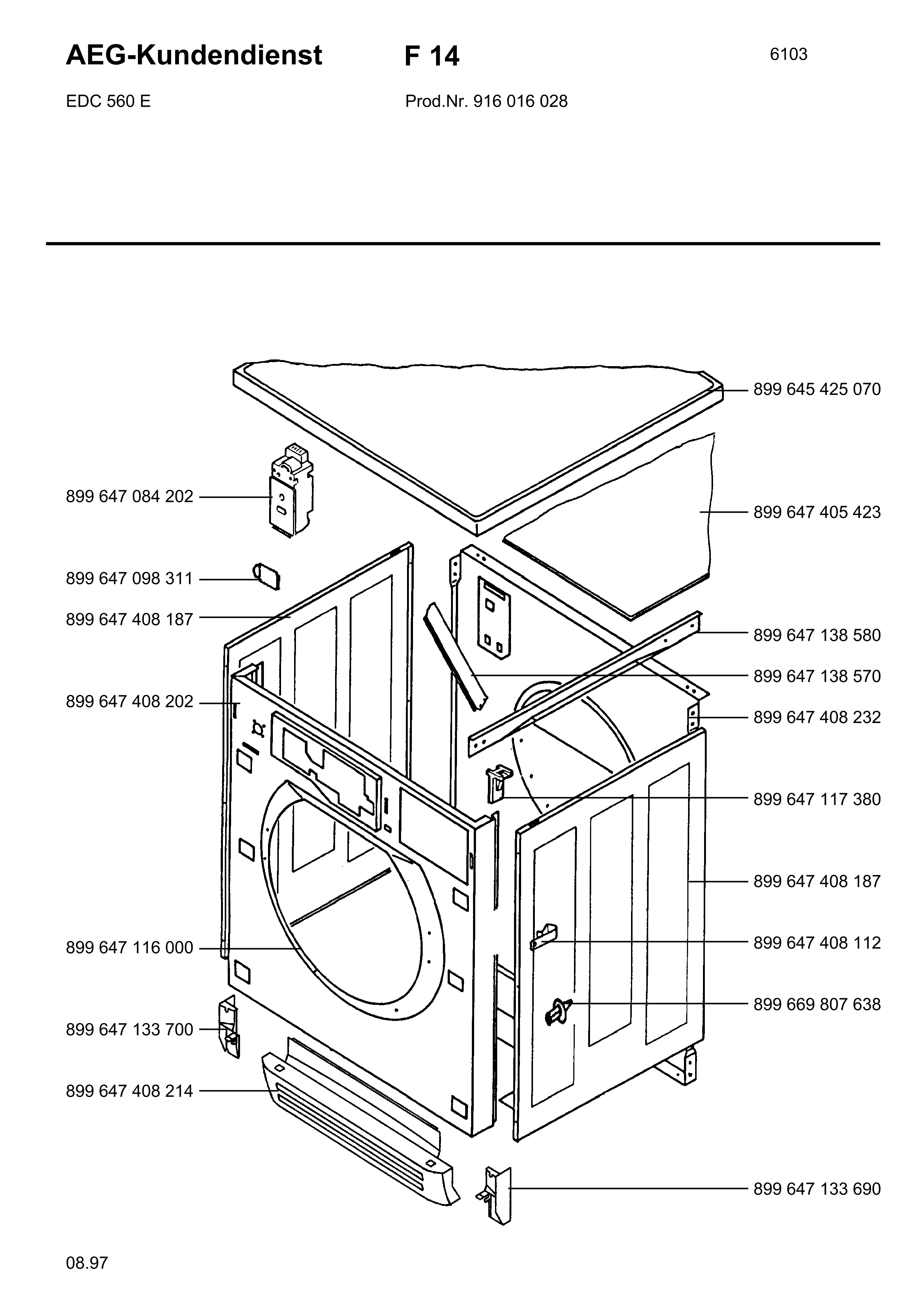 91601602800 EDC 560 E CH