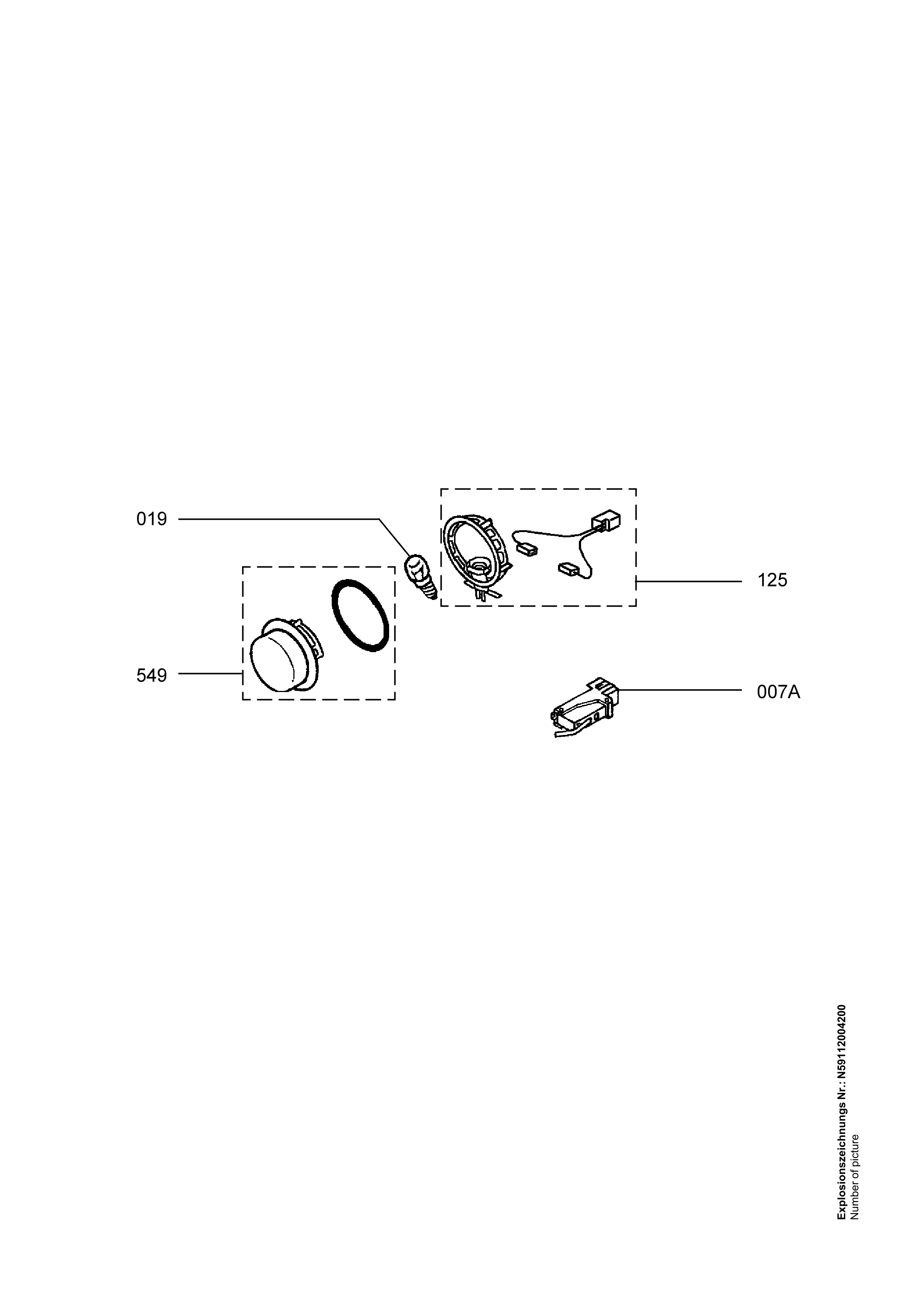 Explosionszeichnung Husqvarna 91123628801 QB 5175 W