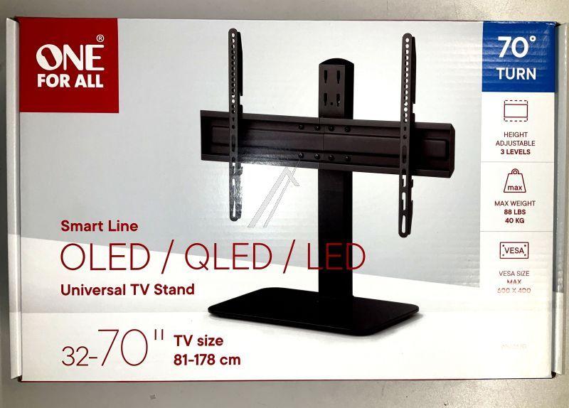 One for all WM2670 Standfuss - Smart line passend für universal tv standfuss 32 - schwenkbar