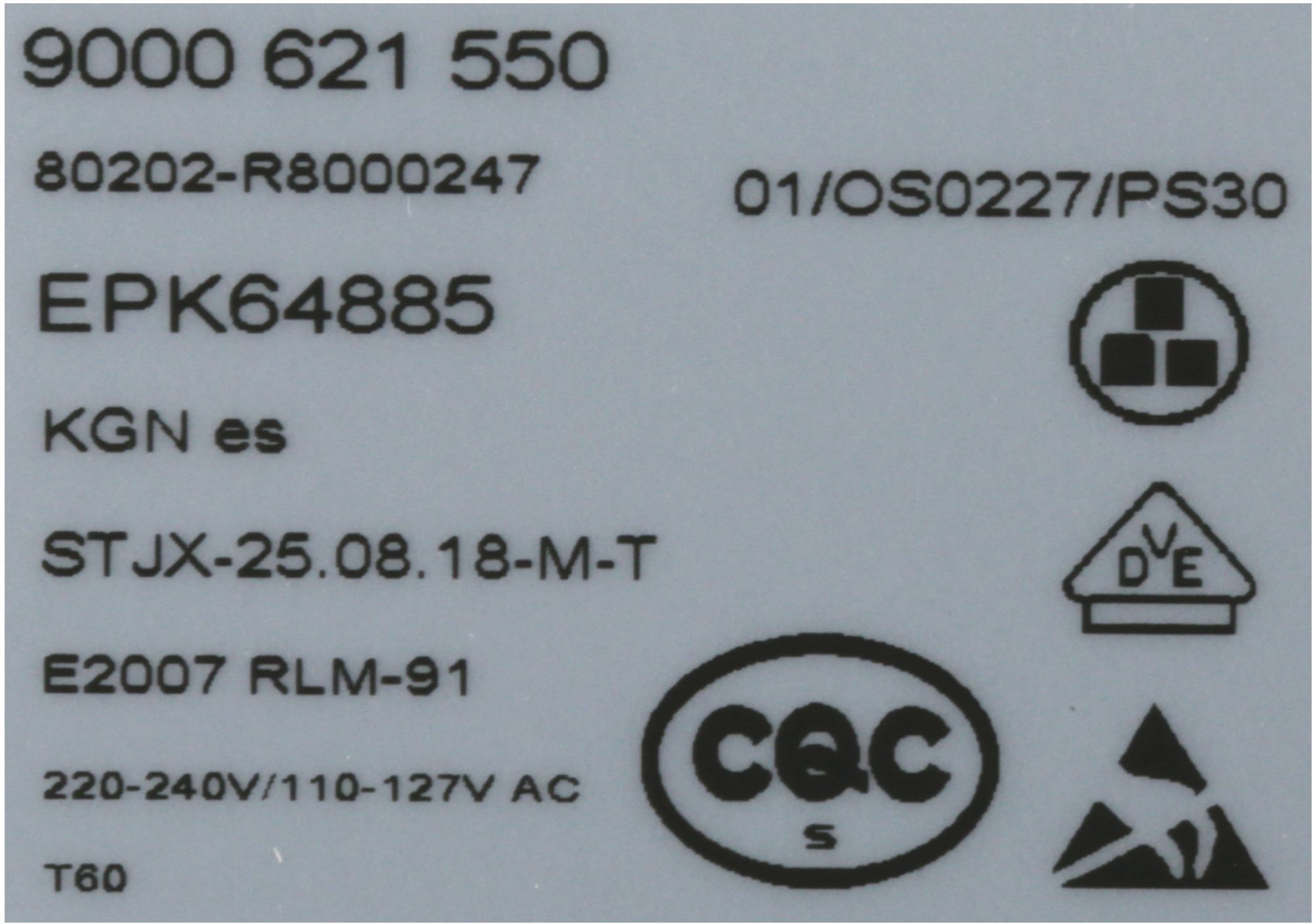 BSH Bosch Siemens 00718254 - Thermostat