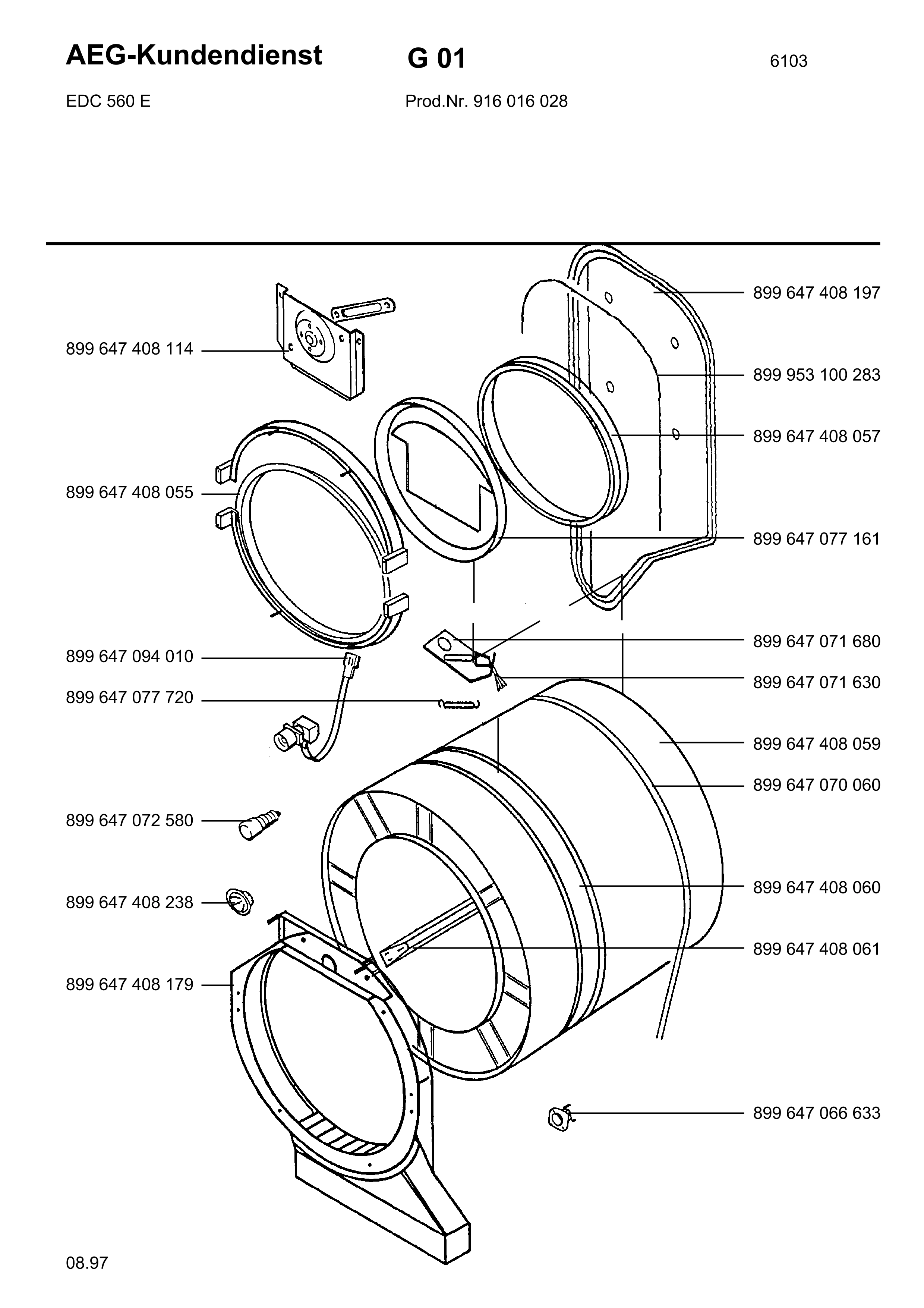 91601602800 EDC 560 E CH