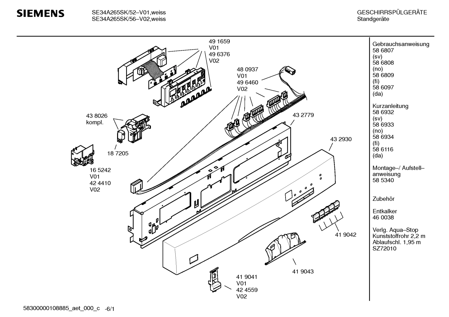 SE34A265SK/52