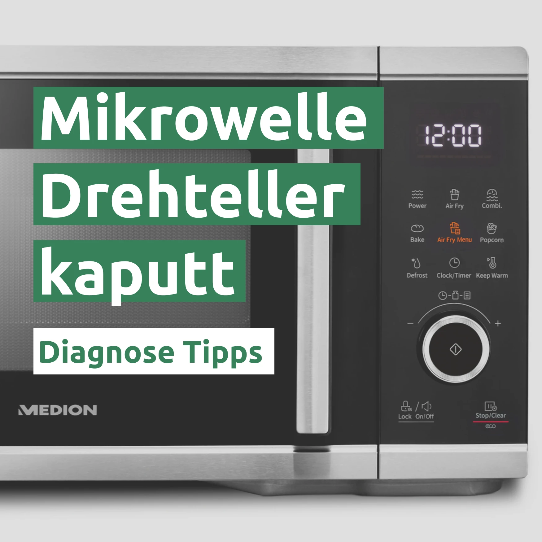 Mikrowelle Drehteller kaputt 