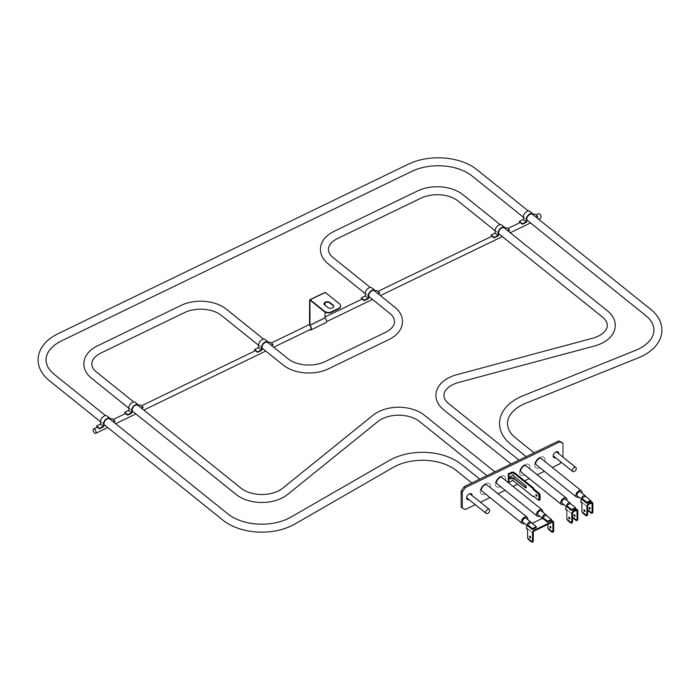 AEG Electrolux 8074079149 Heizelement Oberhitze - Heizung element,oben,grill,40