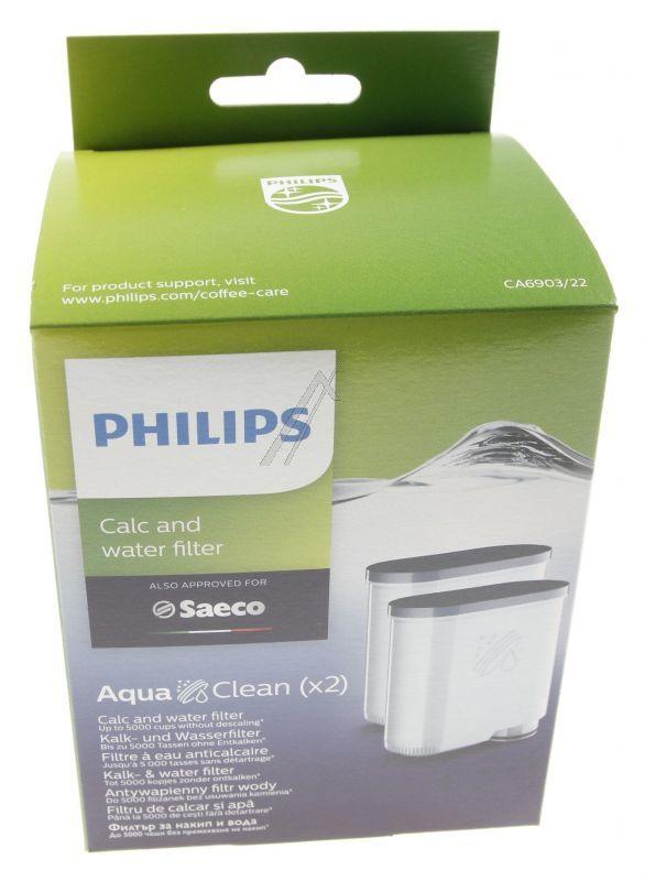 Philips Saeco Wasserfilter für Kaffeemaschine 2 Stk Aquaclean CA690322 Ersatzteil