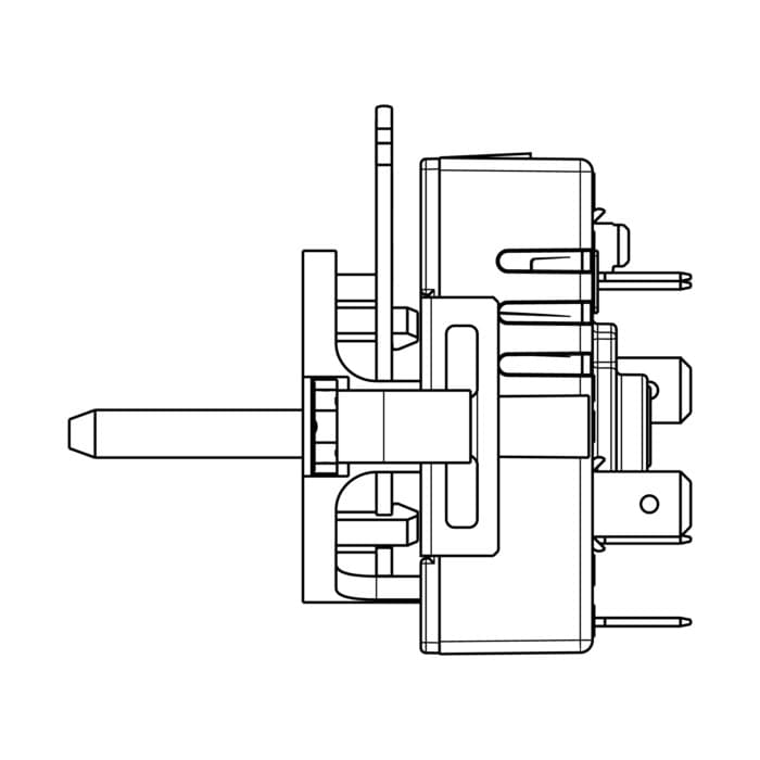 AEG Electrolux 140013343011 Energieregler - 50.88074.000 energieregler,einzeln,230v