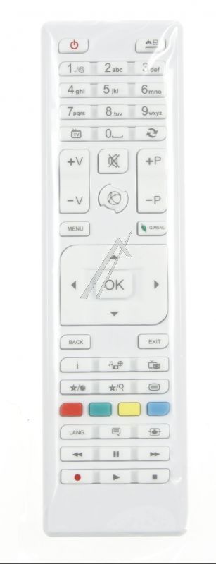 Vestel 30089239 - R/c 4875 fernbedienung white bush, ok, logik, eltra, aya, haier, infiniton, jvc, salora, gogen, luxor, procaster