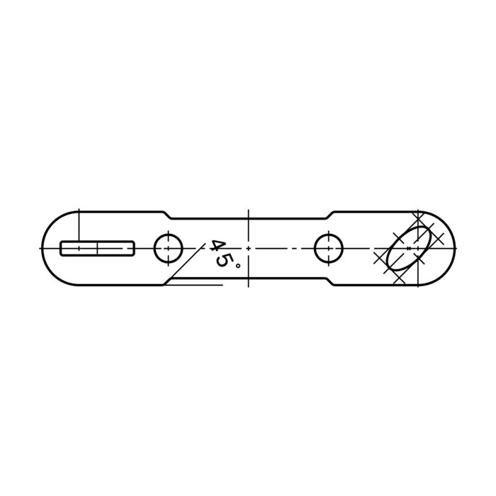 AEG Electrolux 2060828007 Halter - Haltebügel,kompressor