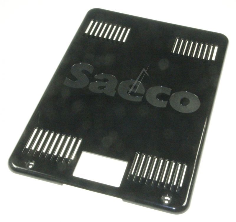 Saeco 421944039581 Abdeckung Gehäuse - Blk rear panel whit logo passend für saeco v2 mds