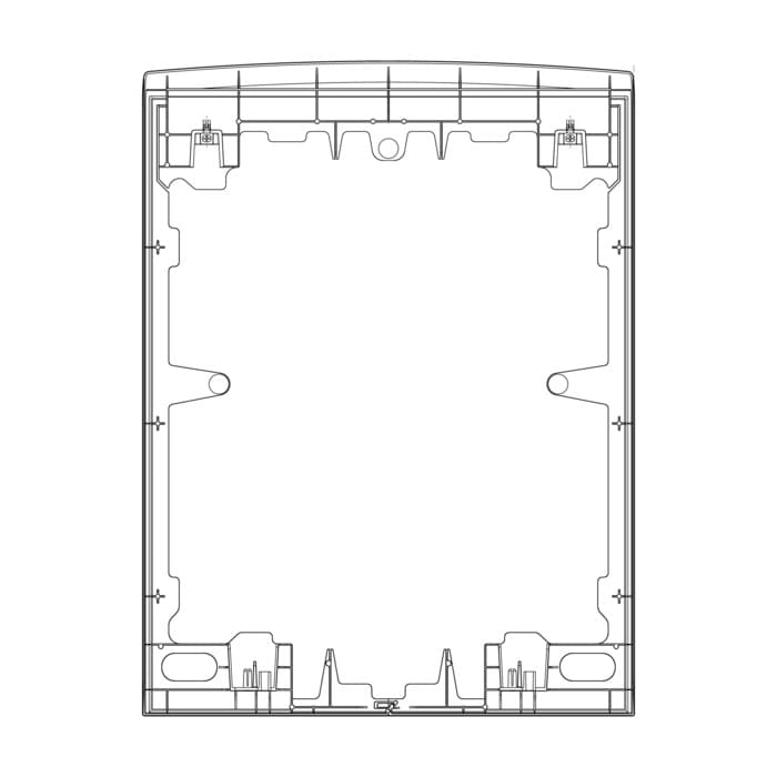 AEG Electrolux 8070934032 Abdeckkappe - Plan de travail,inox,447x595mm